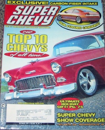 SUPER CHEVY 1999 DEC - CHEVY MODELS NOT PRODUCED